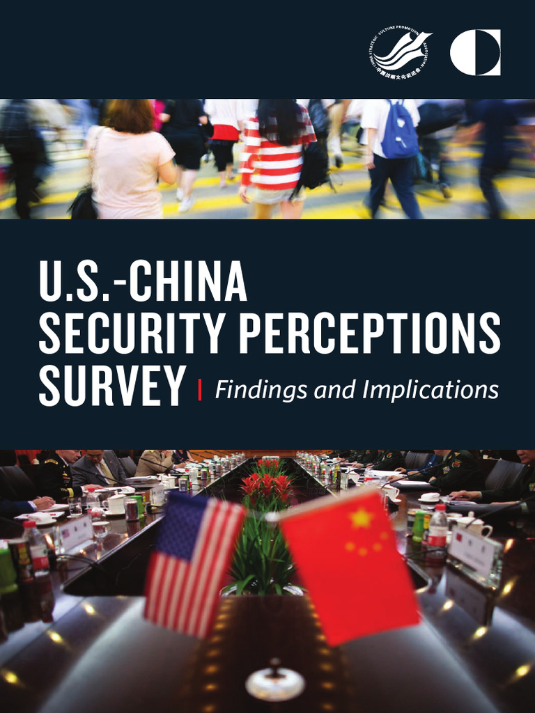 Us China Security Perceptions Report | PDF | China–United States ...