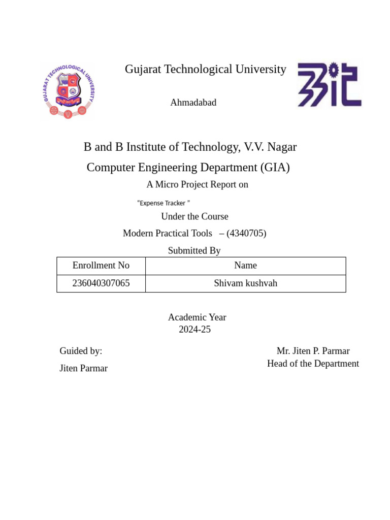 Microproject Report Samarth v Patel | PDF | Exchange Rate | Web Application