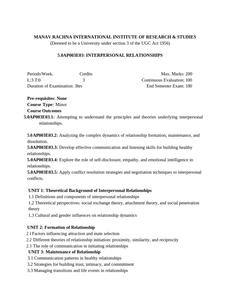 Open Elective 2025 Even DOAP | PDF | Stress (Biology) | Stress Management