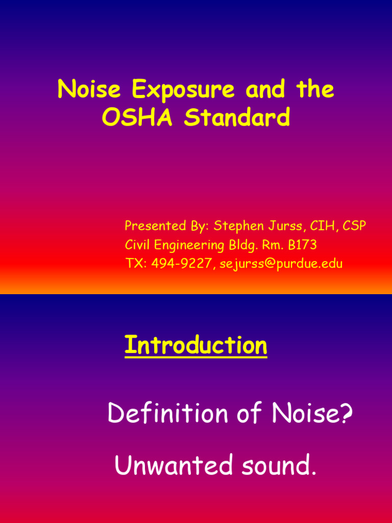 Noise | PDF