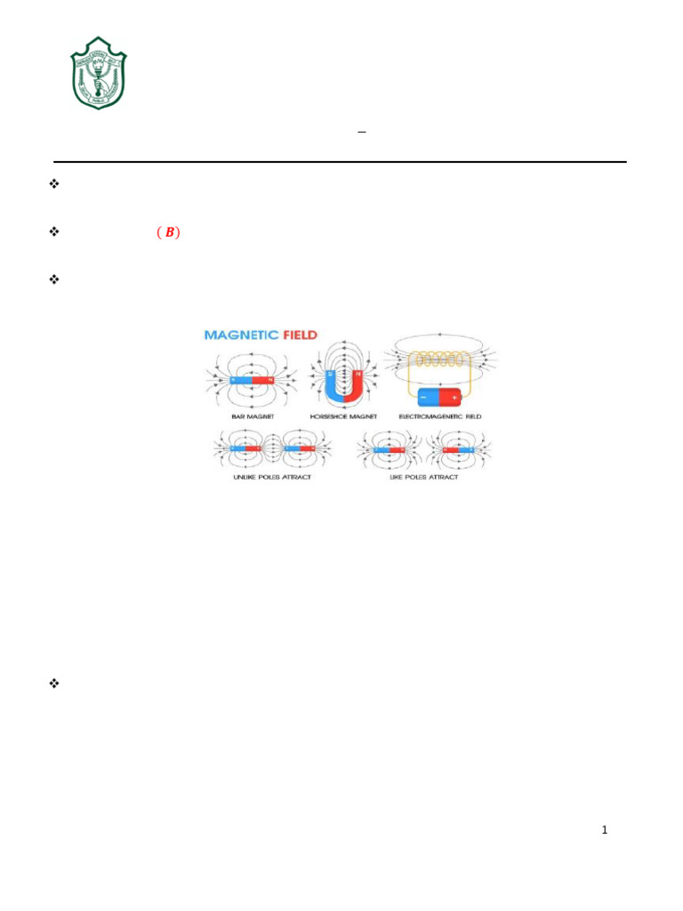 Class10 Magnetic Effect of Current | PDF | Magnetic Field | Electric Motor