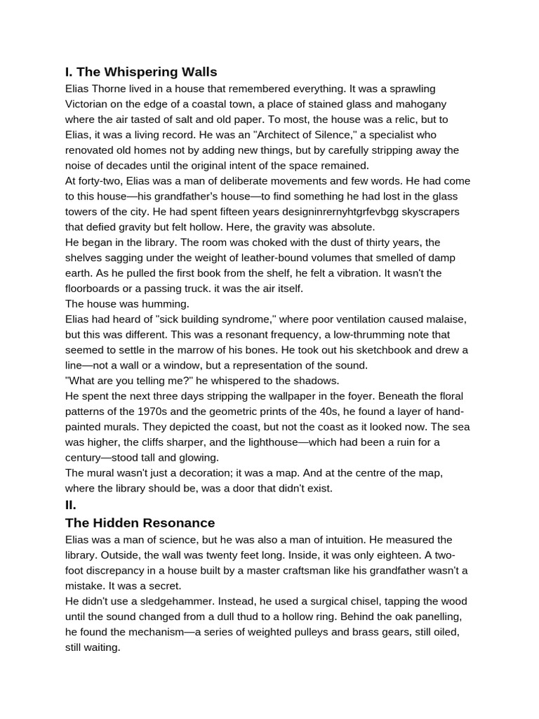 Story | PDF | Sound