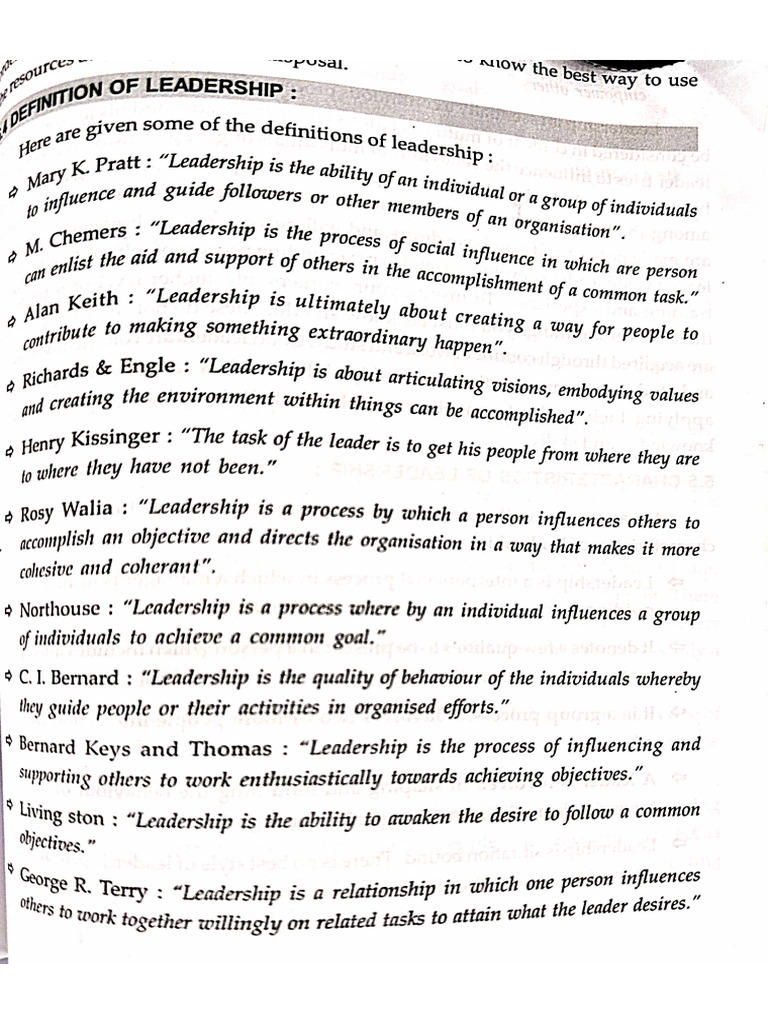 Leadership | PDF