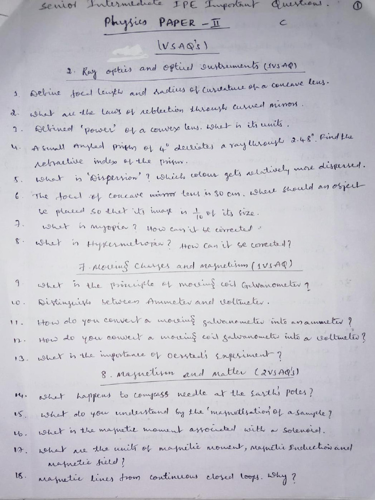 Physics II | PDF