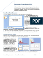 Microsoft PowerPoint 2010 Tutorial