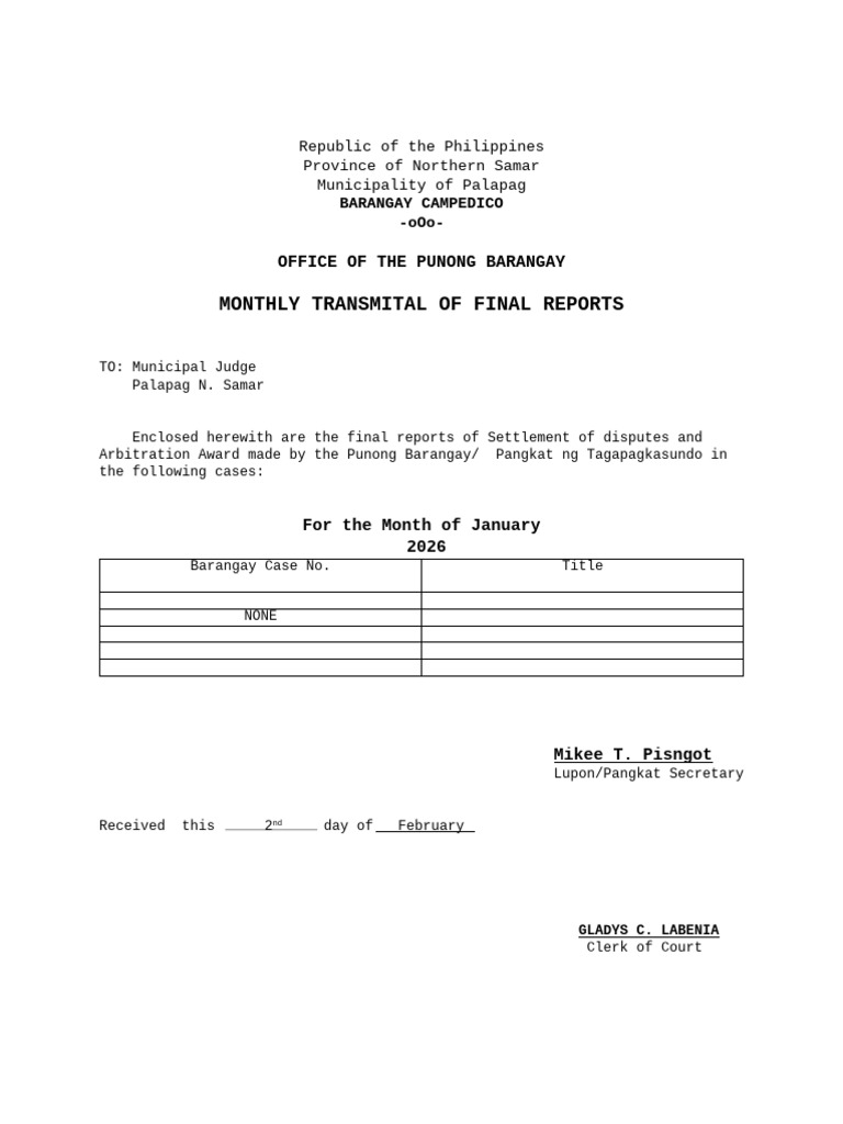 Court Final Report - 121525 | PDF