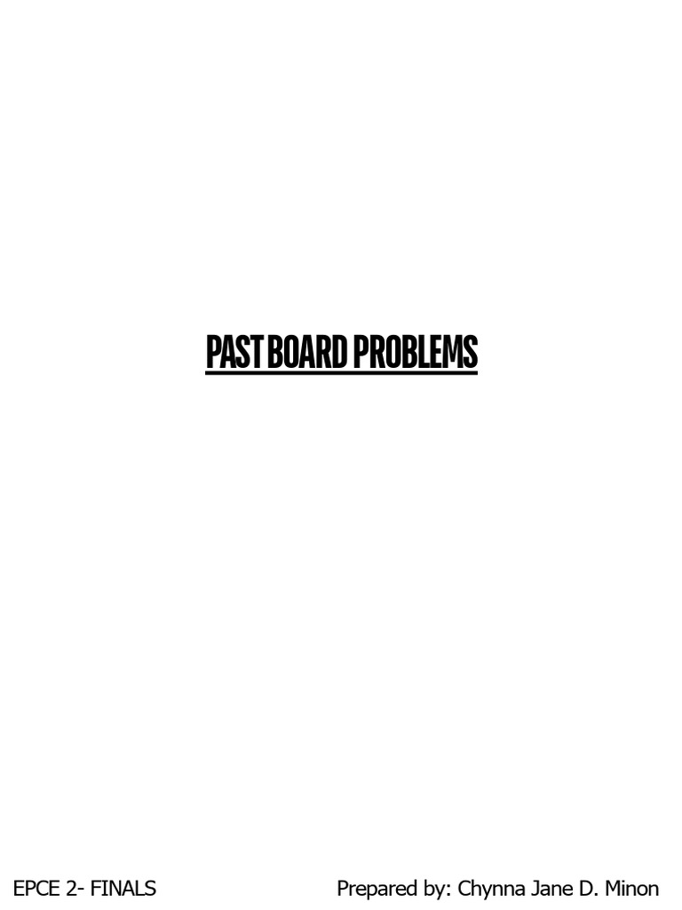 HGE PAST BOARD Problems | PDF | Force | Civil Engineering