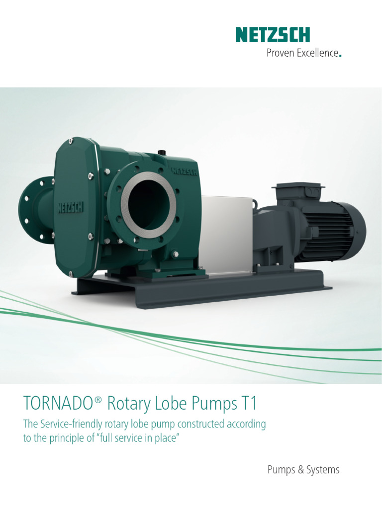 NTI-081.24.02.24 - Rotary Lobe Pump T1 | PDF | Pump | Mechanical ...