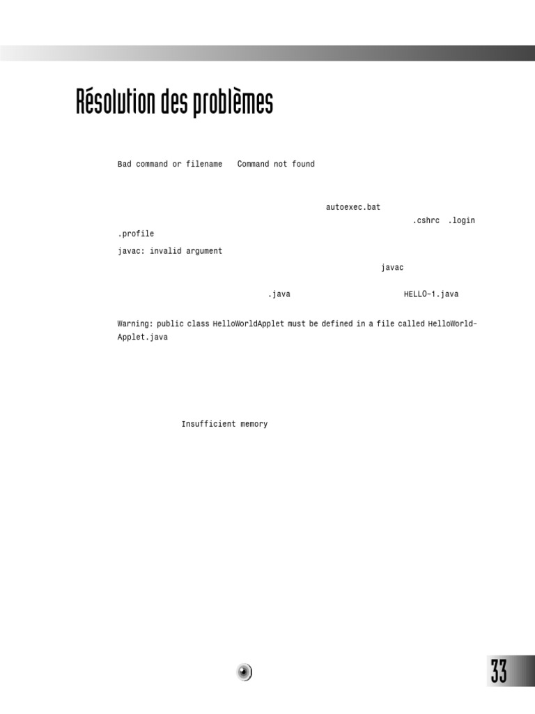 Les Techniques de Programmation | PDF | Java (Langage de programmation ...