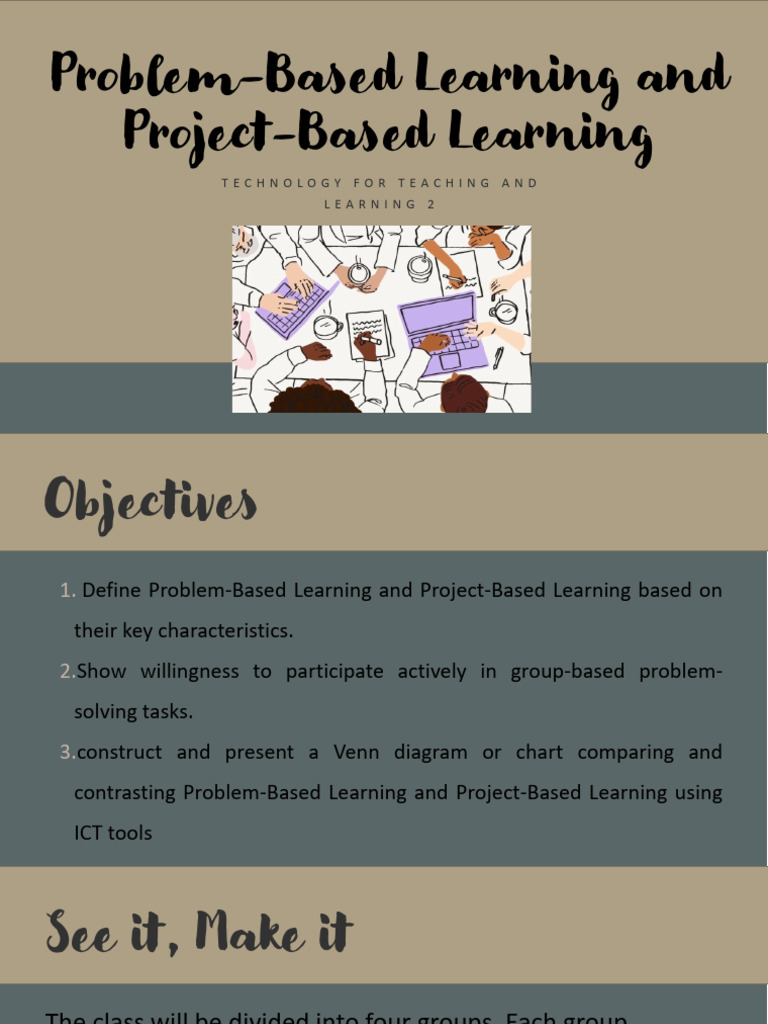 Problem-Base & Project-Base Learning | PDF | Learning | Project Based ...