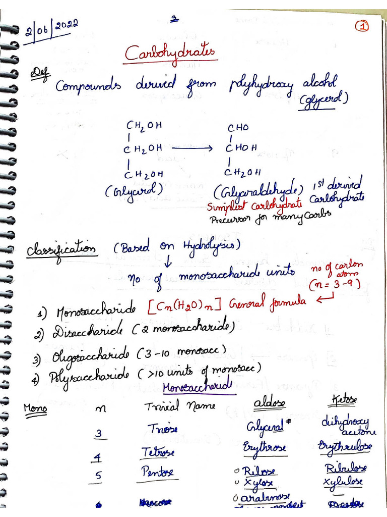 Biochemistry Full Notes | PDF