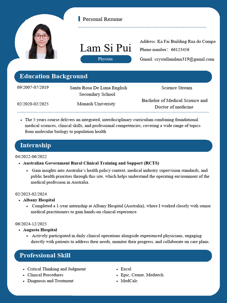 16 CrystalLam F6S CV | PDF