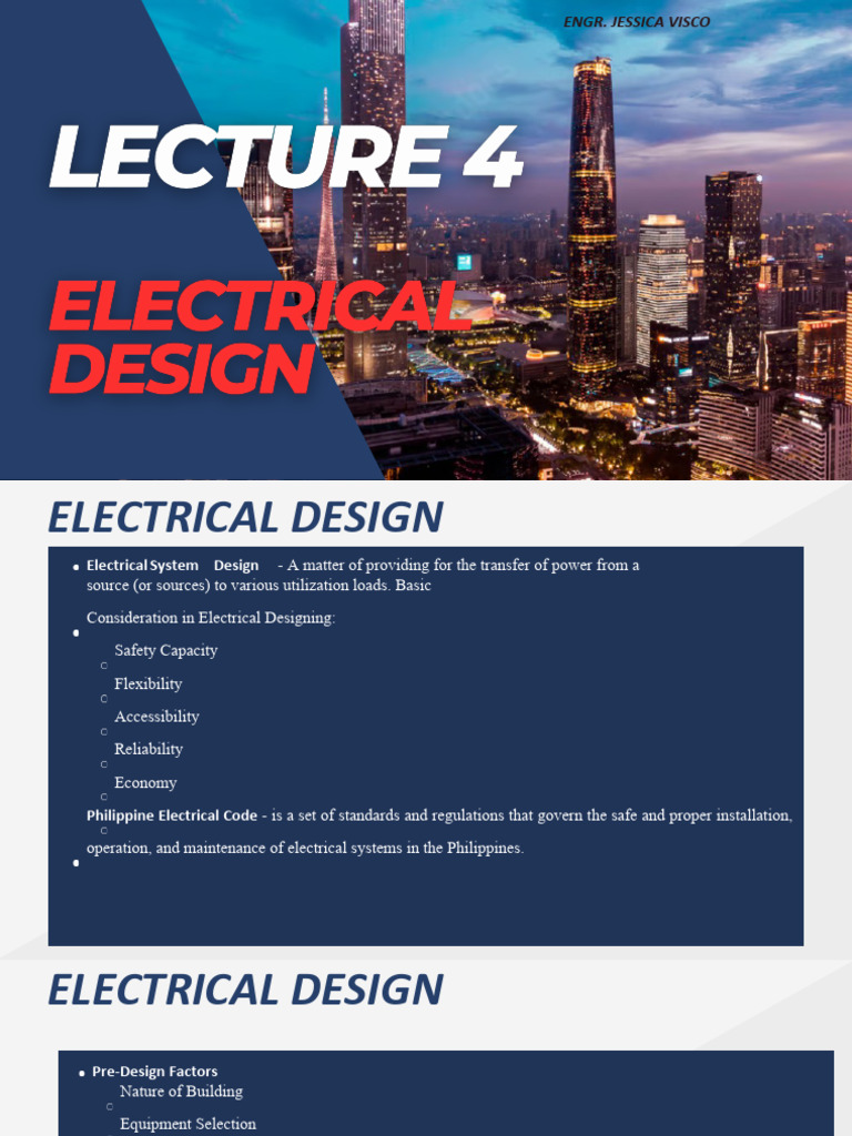 Lecture 4 | PDF | Electrical Wiring | Manufactured Goods