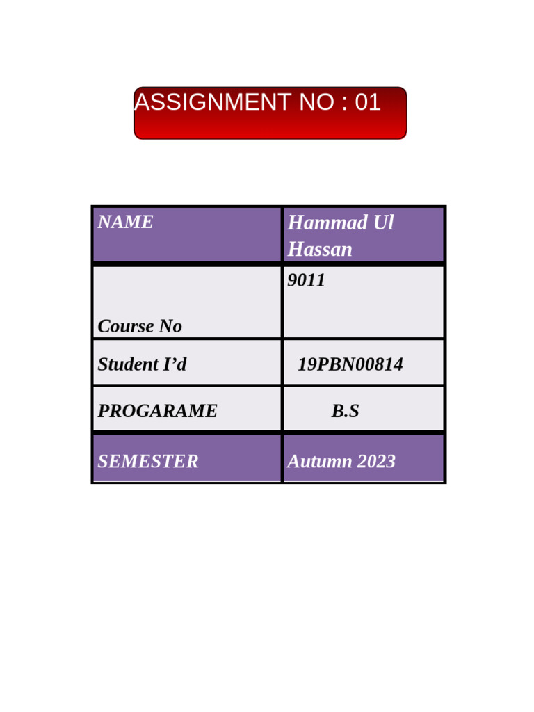 Hammad 9011.1 | PDF