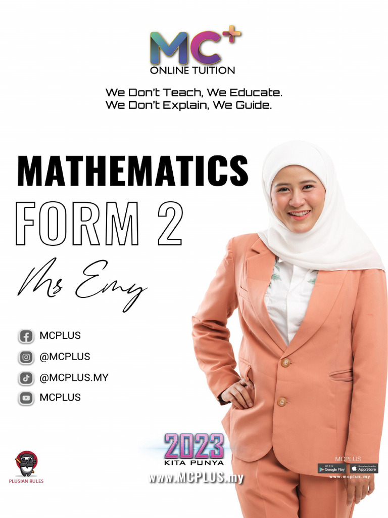 Form 2 Maths MS Emi 27.08.2023 | PDF