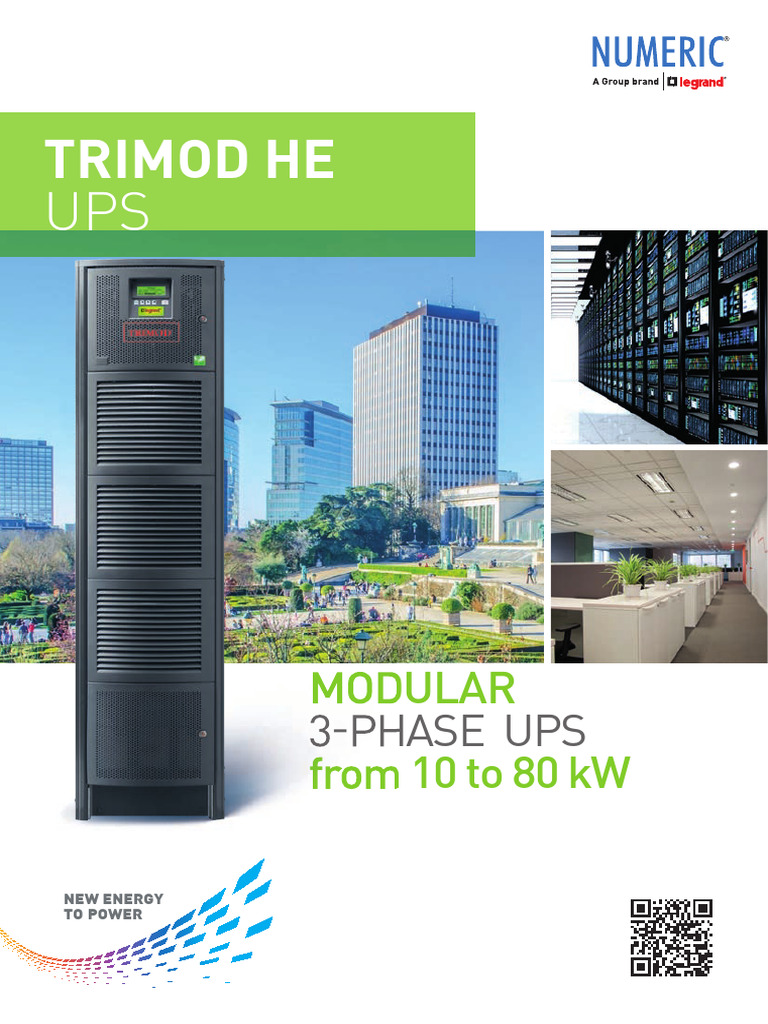 Numeric-UPS Trimod HE Brochure | PDF | Electrical Engineering | Electricity
