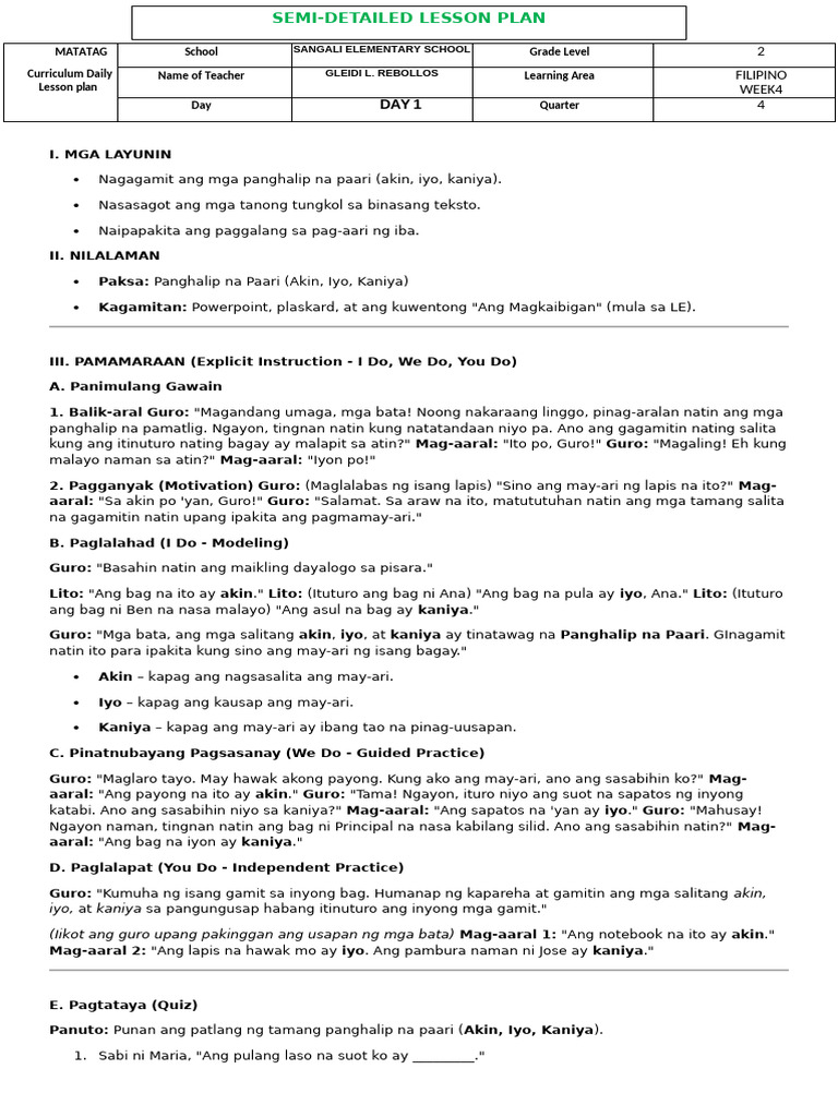 Filipino | PDF
