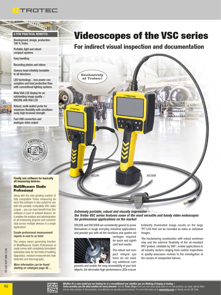 Videoscope of The VSC Series - VSC206 (Catalogue) .PDF - 2025 | PDF ...