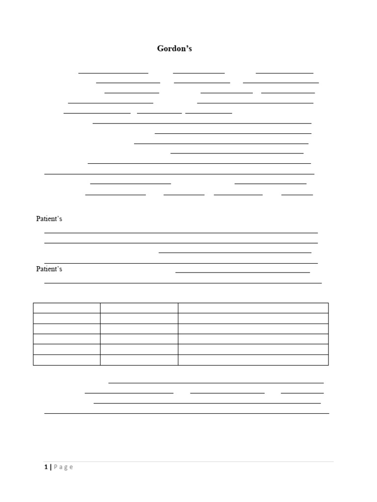 FHP Form-1 | PDF | Sleep | Menstruation