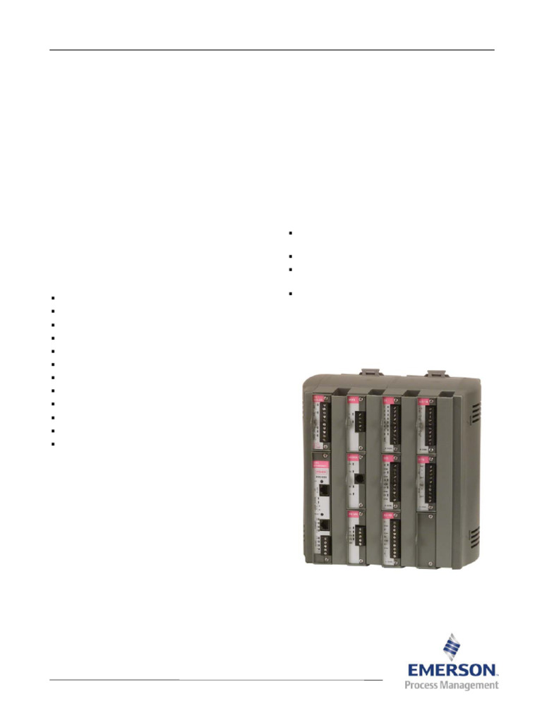 ROC809 Remote Operations Controller: Specification Sheet | PDF ...