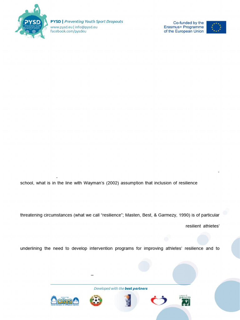 PYSD Prevention Model White Paper | PDF | Psychological Resilience ...