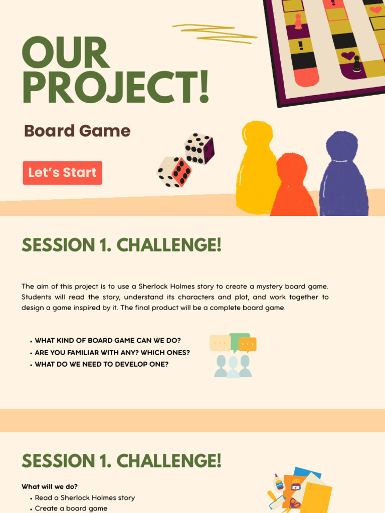 SA3. Board Game Presentation | PDF