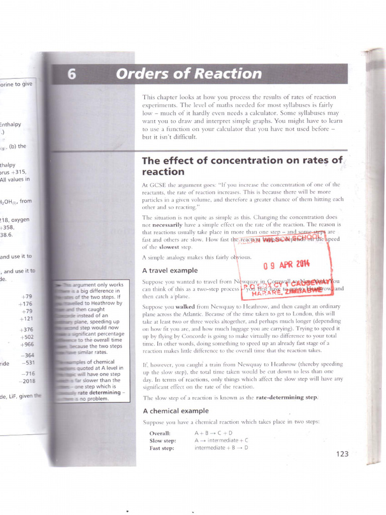 6 Orders of RXN | PDF