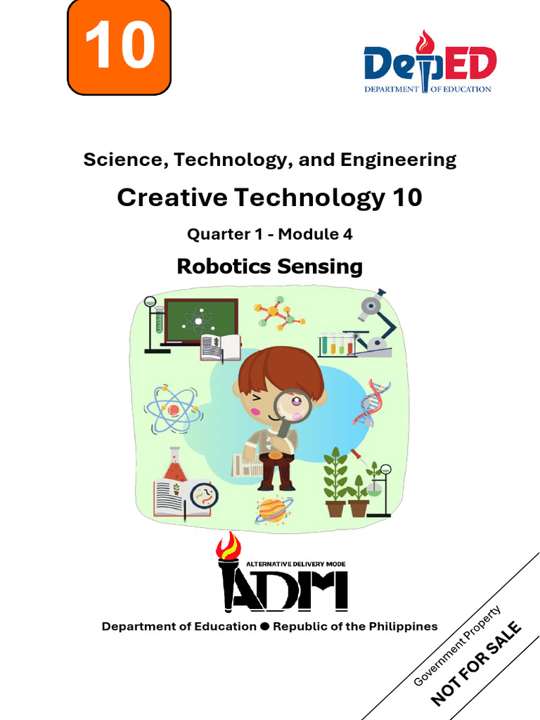 G10 Q1 Mod1 Robotics Sensing | PDF | Sensor | Programmable Logic Controller