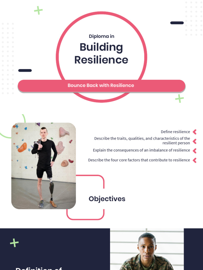 Building Resilience Lesson 1 Slides | PDF | Psychological Resilience ...