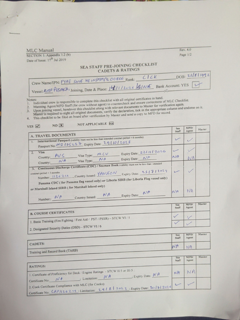 MLC | PDF