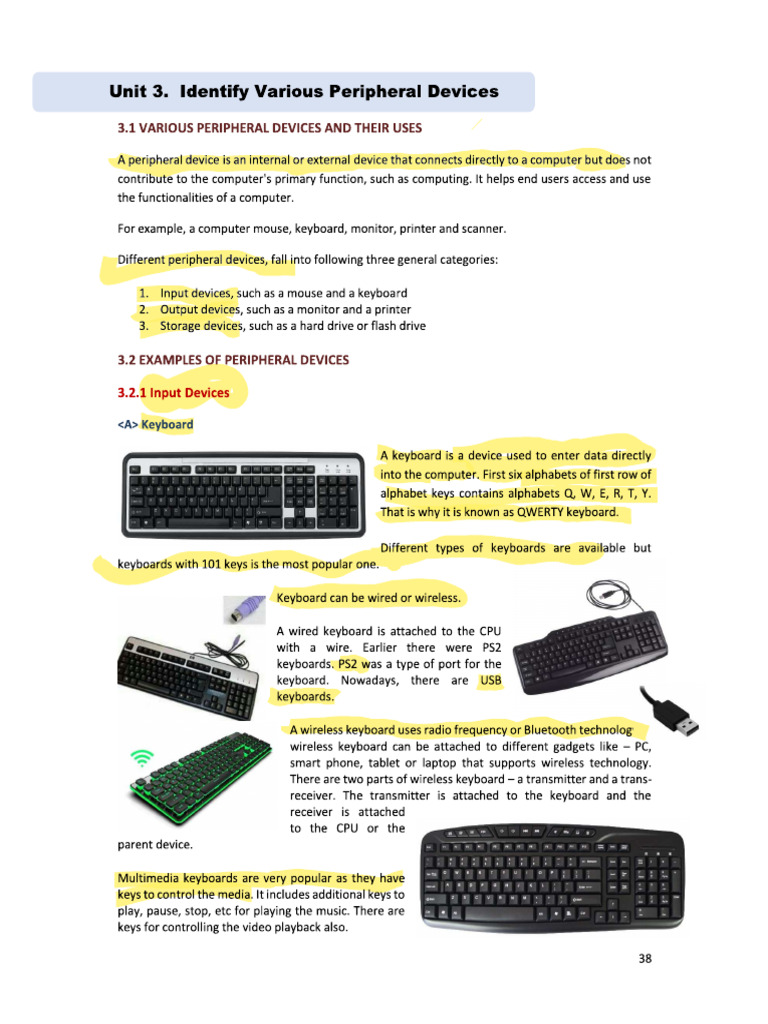 ICT Skills Unit 3 | PDF