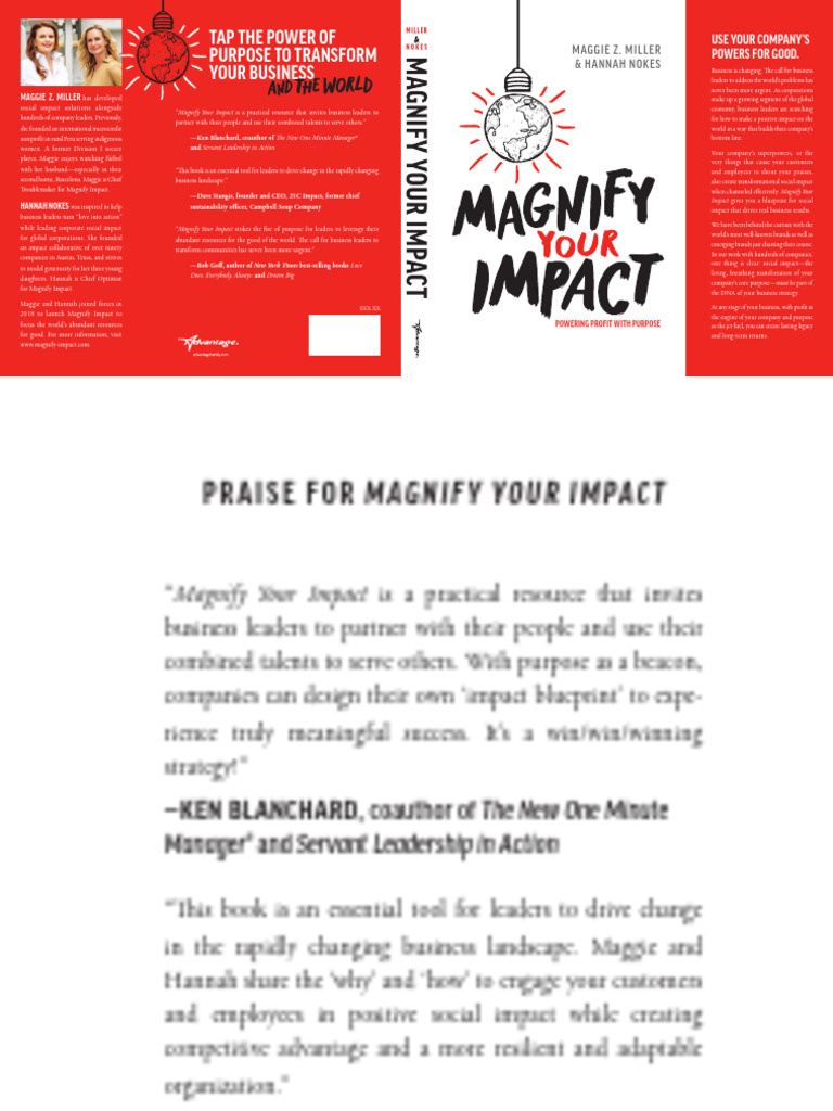 Magnify+Your+Impact+ +Reading+Sample | PDF | Corporate Social ...