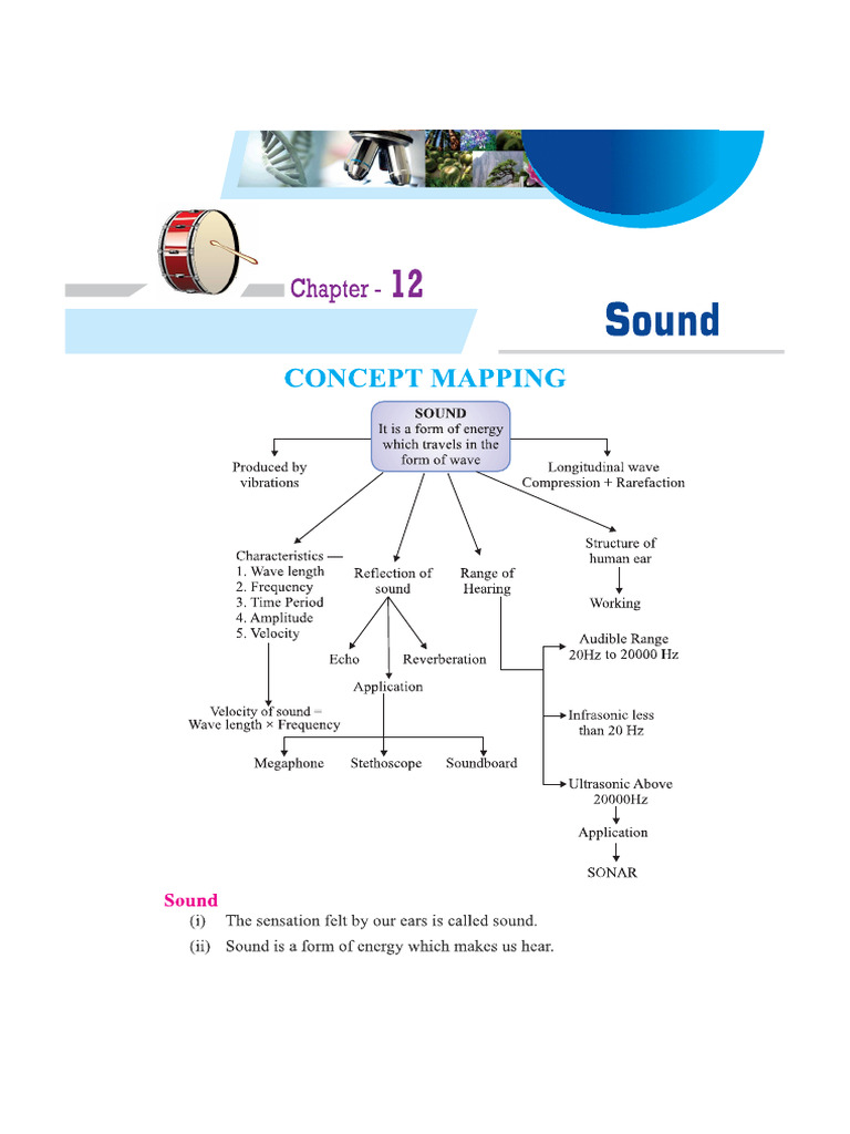 Class 9th science chapter sound full explanation notes | PDF
