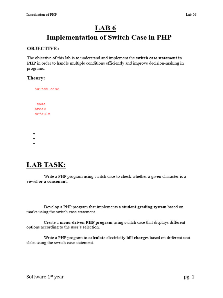 Lab 06 | PDF