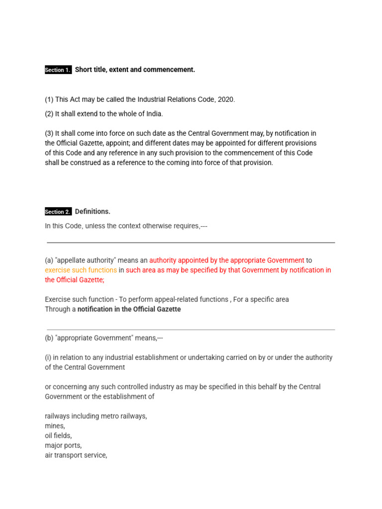 Section 1 | PDF | Employment | Wage