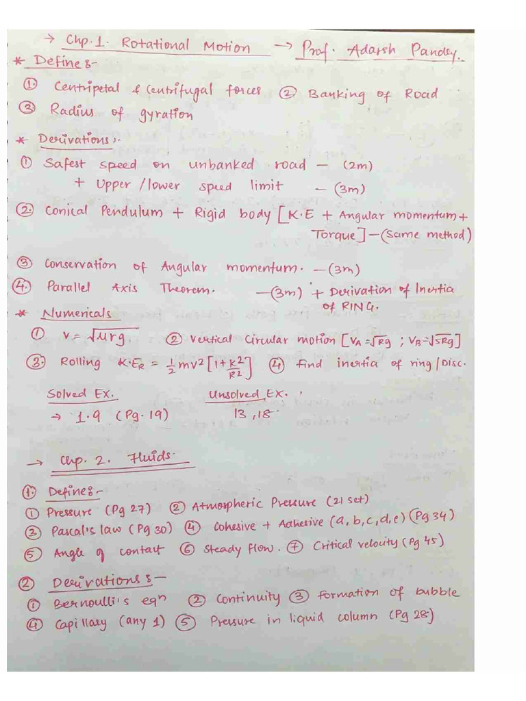 Phy Imp | PDF