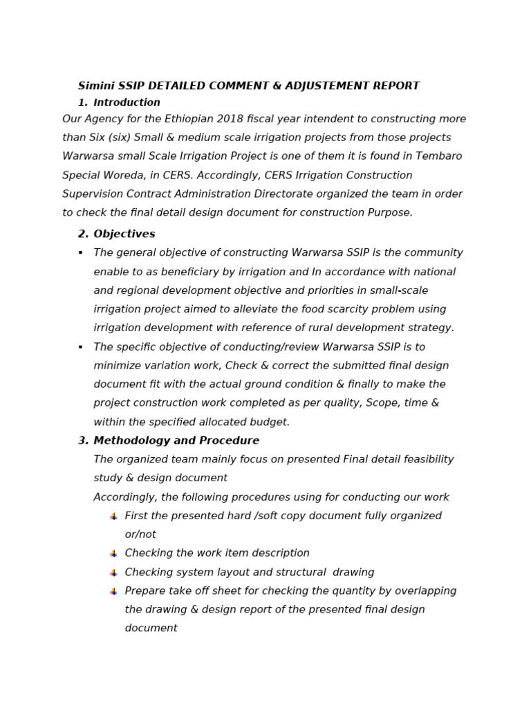 Simini Project Check Up For Construction Purpose | PDF | Concrete