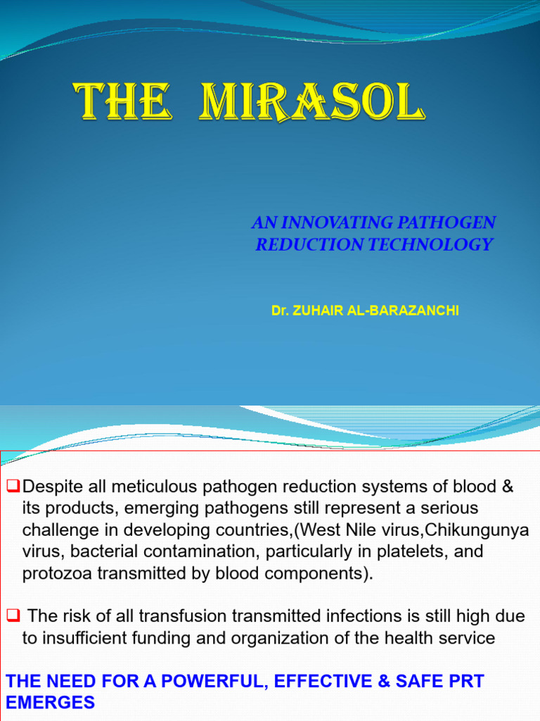 The Mirasol | PDF | Pathogen | Infection