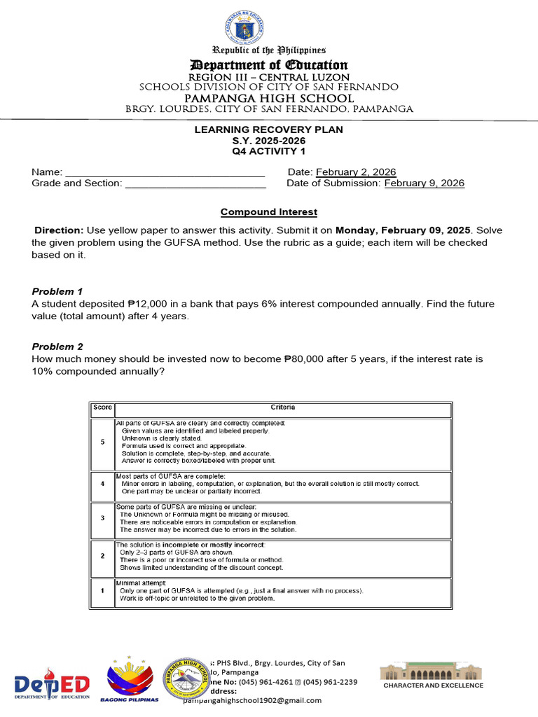 LRP1 February 22026 | PDF