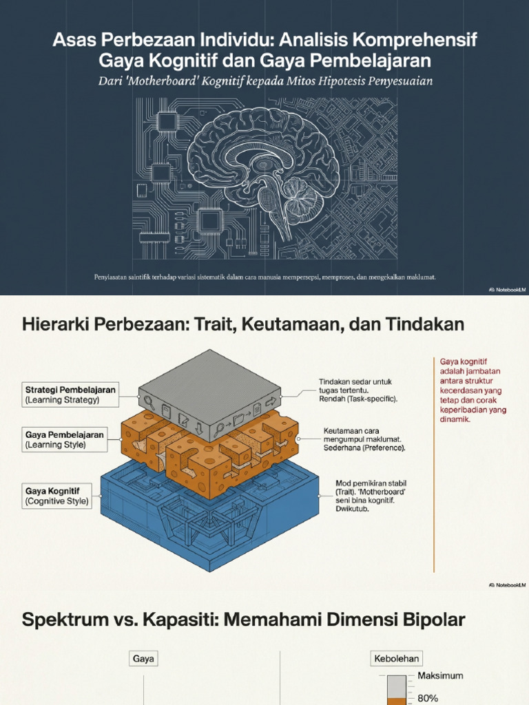 Cognitive Architecture Learning Styles Myth | PDF