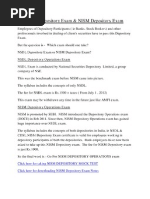 e banking nsbl exam