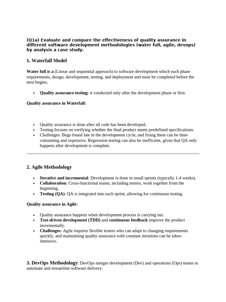 My Week (2)Two Assignment | PDF | Software Testing | Agile Software ...