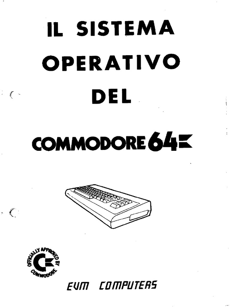 Il Sistema Operativo Del Commodore 64 1983 EVM Computers IT | PDF