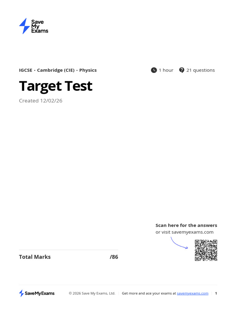 TARGET Test Unit4 | PDF