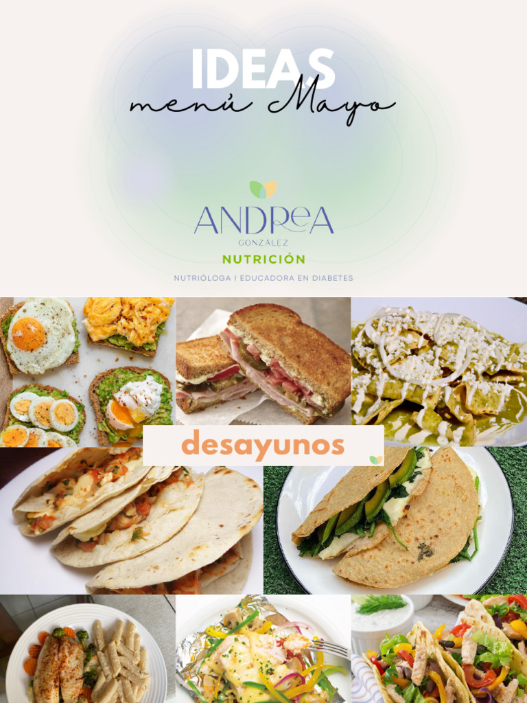 Inspo menús MAYO | PDF