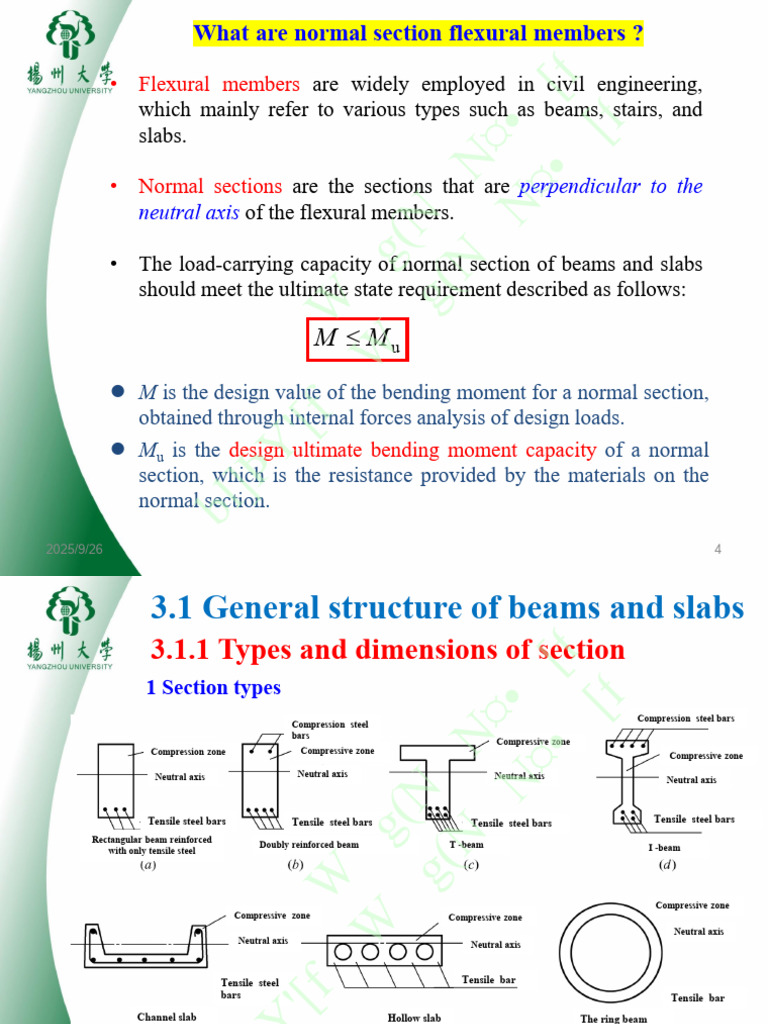 Chapter 3_Flexural Normal Section RC | PDF