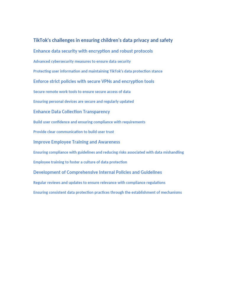TikTok Challenges Structure | PDF