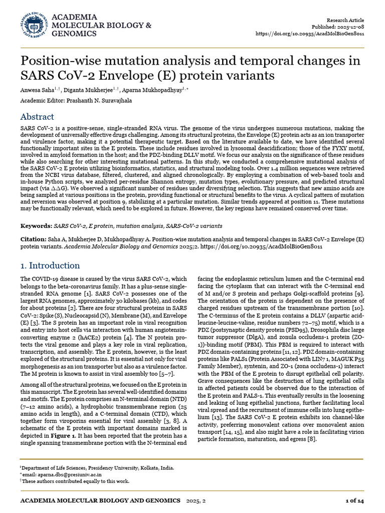 Position Wise Mutation Analysis and Temp | PDF | Proteins | Mutation
