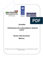 Feminismos de La Diversidad en América Latina