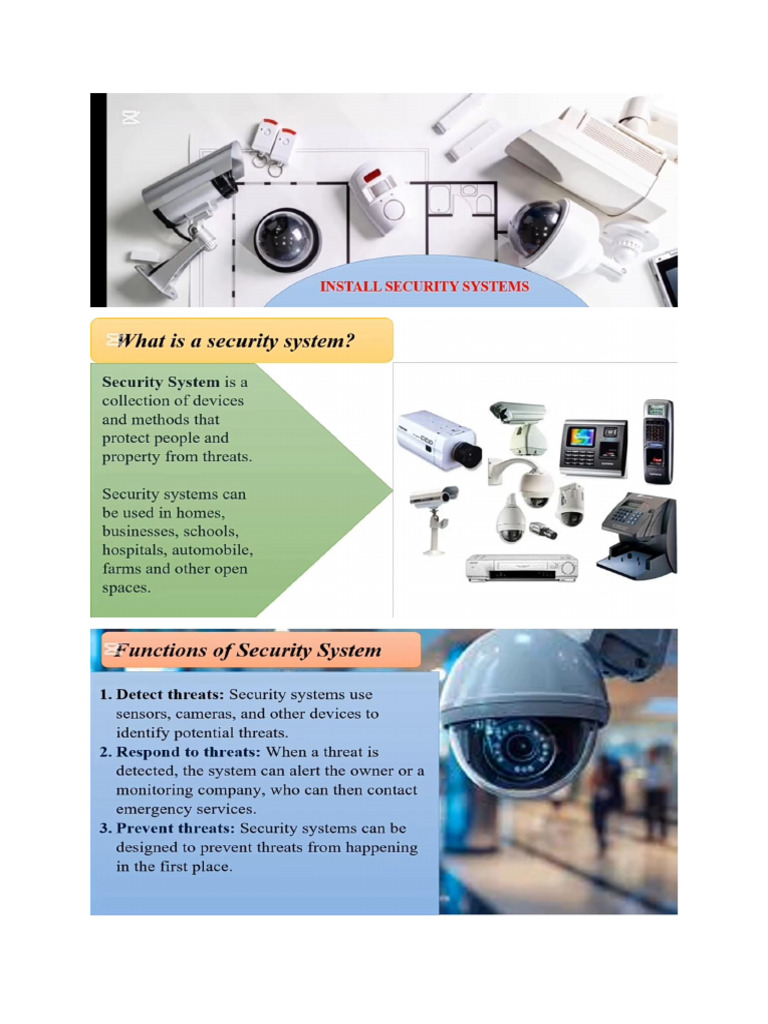 Security System Summary | PDF